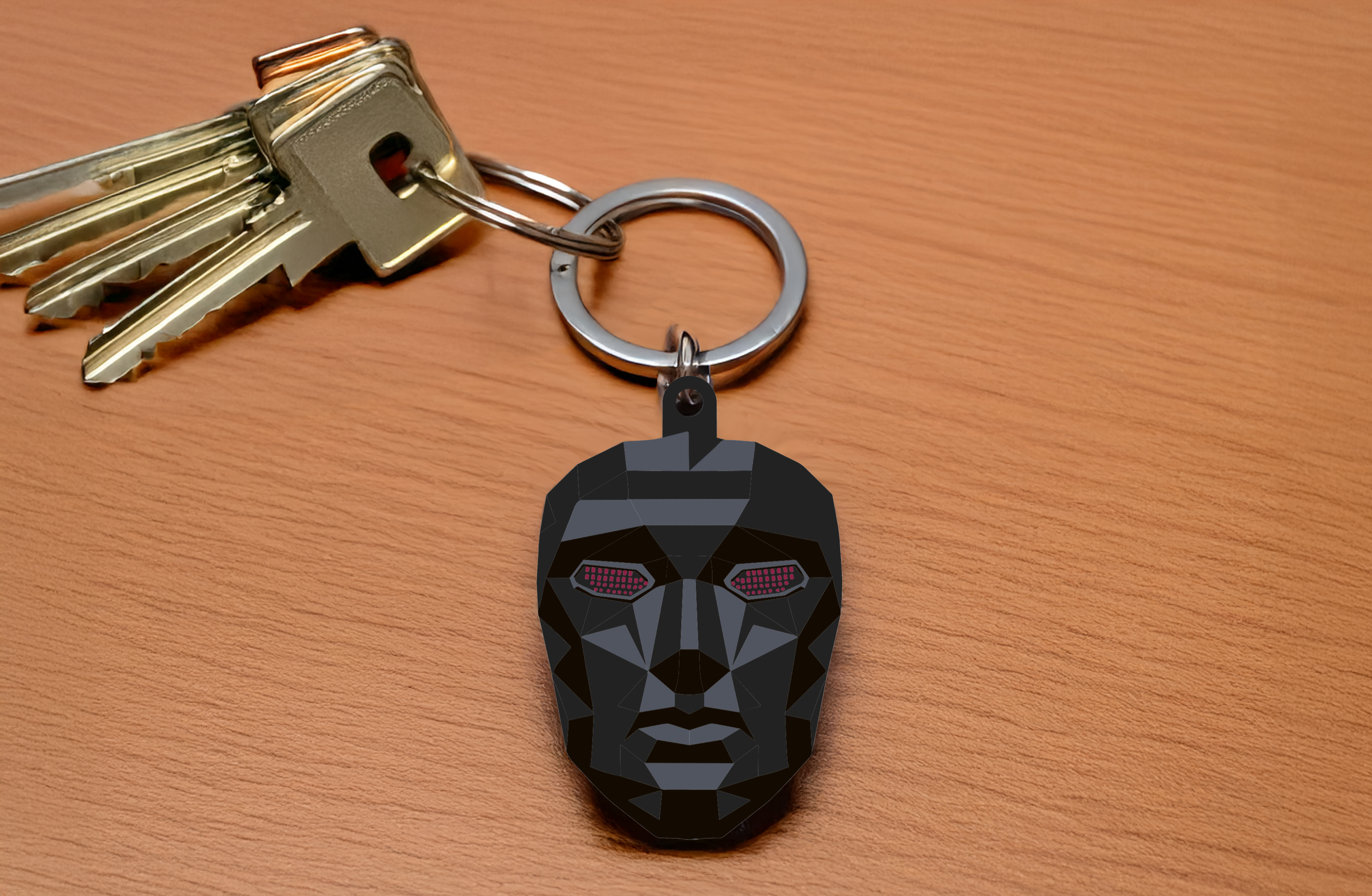 The Front Man keychain from Squid Game