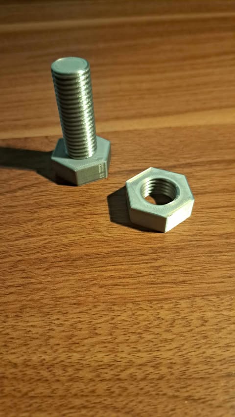 Bolt and Nut as fidget toy