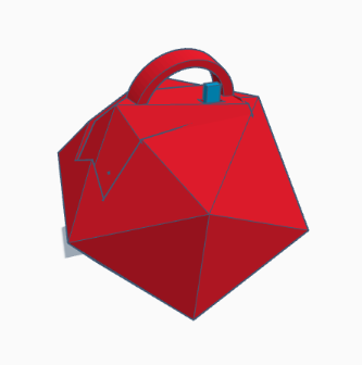 D&D D20 Dice Carrier