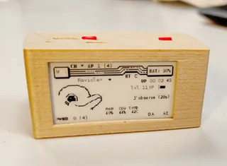 Pwnagotchi case for Waveshare and Pi Sugar v3