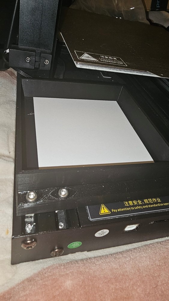 Anycubic Vyper wastebin + bracket