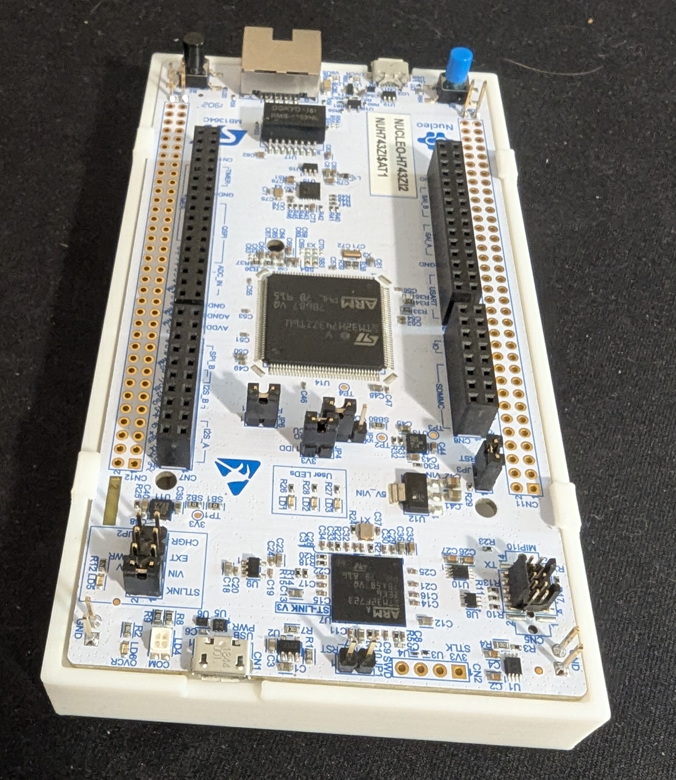 STM32 Nucleo-144 Half Shell with Locking Tabs