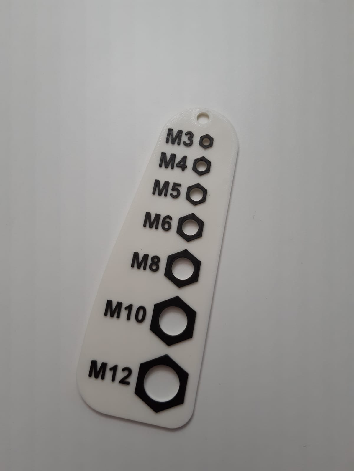 Metric gauge for screws / bolts by victor_frncy | Download free STL ...