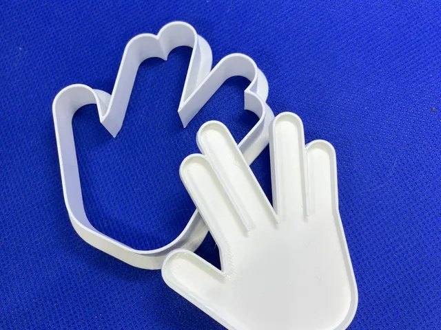 Spock hand cookie cutter