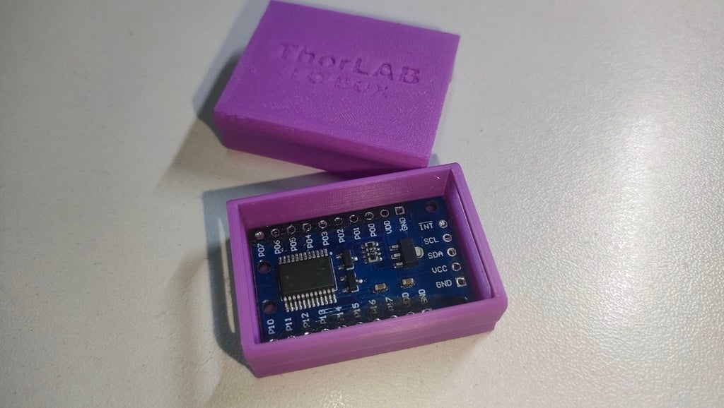 PCF8575 I2C 16 bit I/O expander case by ThorLAB | Download free STL ...