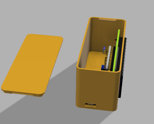 Wemos I2c lcd case by fabian | Download free STL model | Printables.com