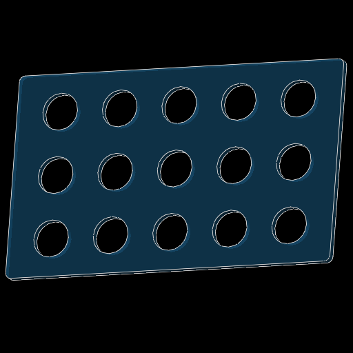 Collet Storage Box - ER16 Tray Insert