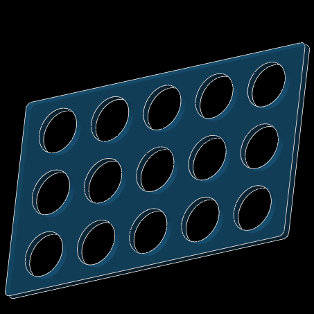 Collet Storage Box - ER20 Collet Tray Insert