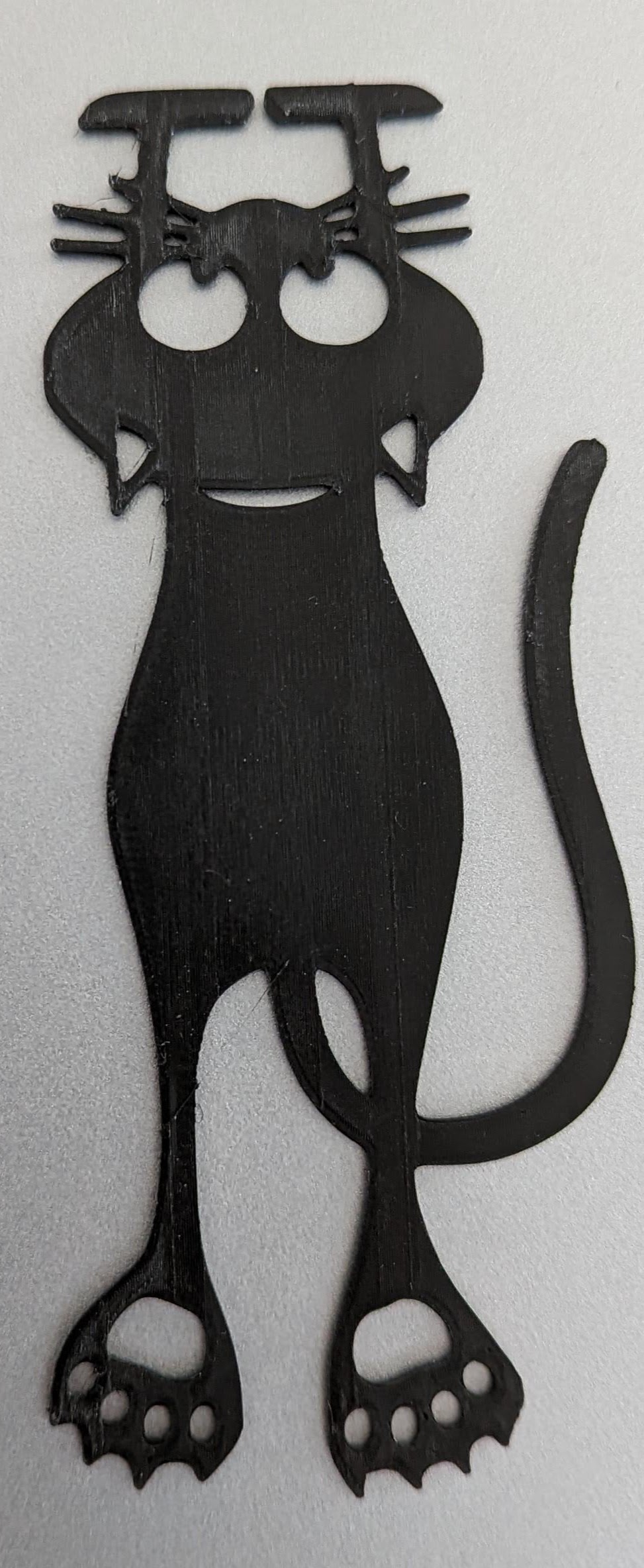 Bookmark Cat by diesim | Download free STL model | Printables.com