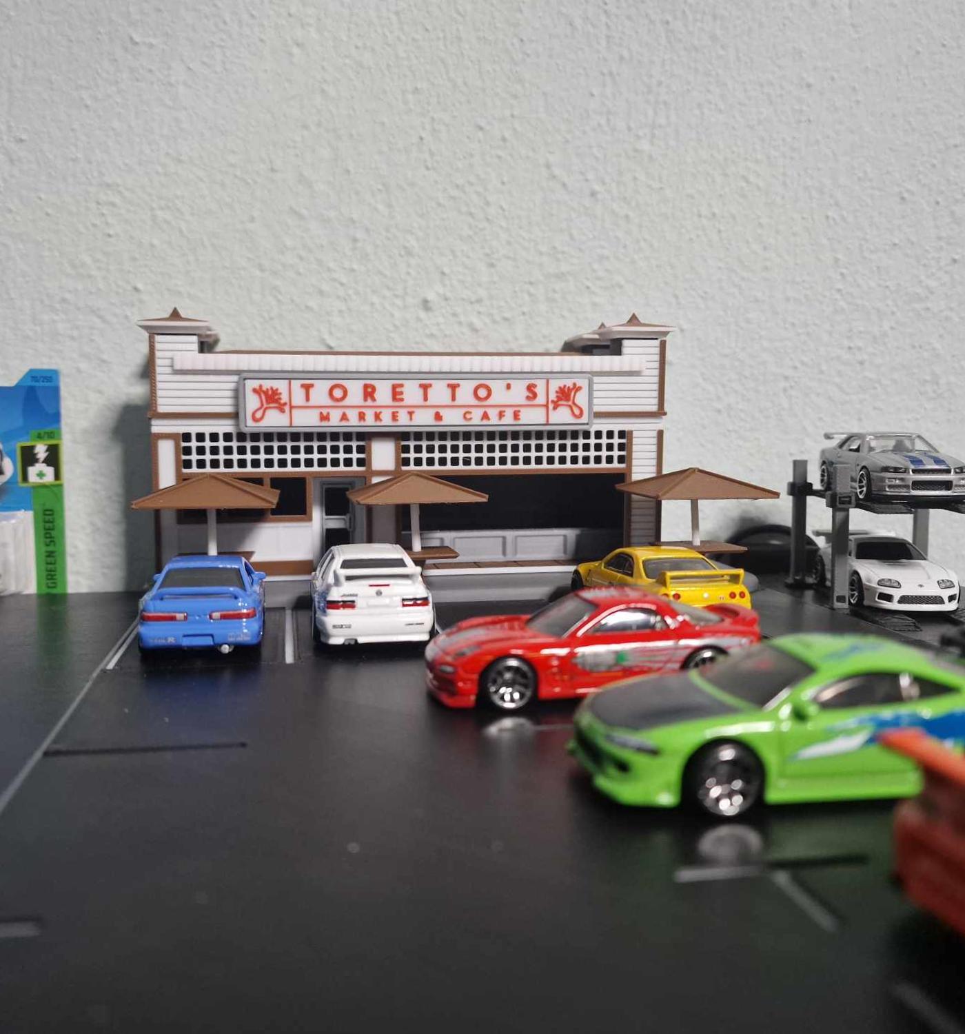 3d Printable Toretto's market & cafe sign