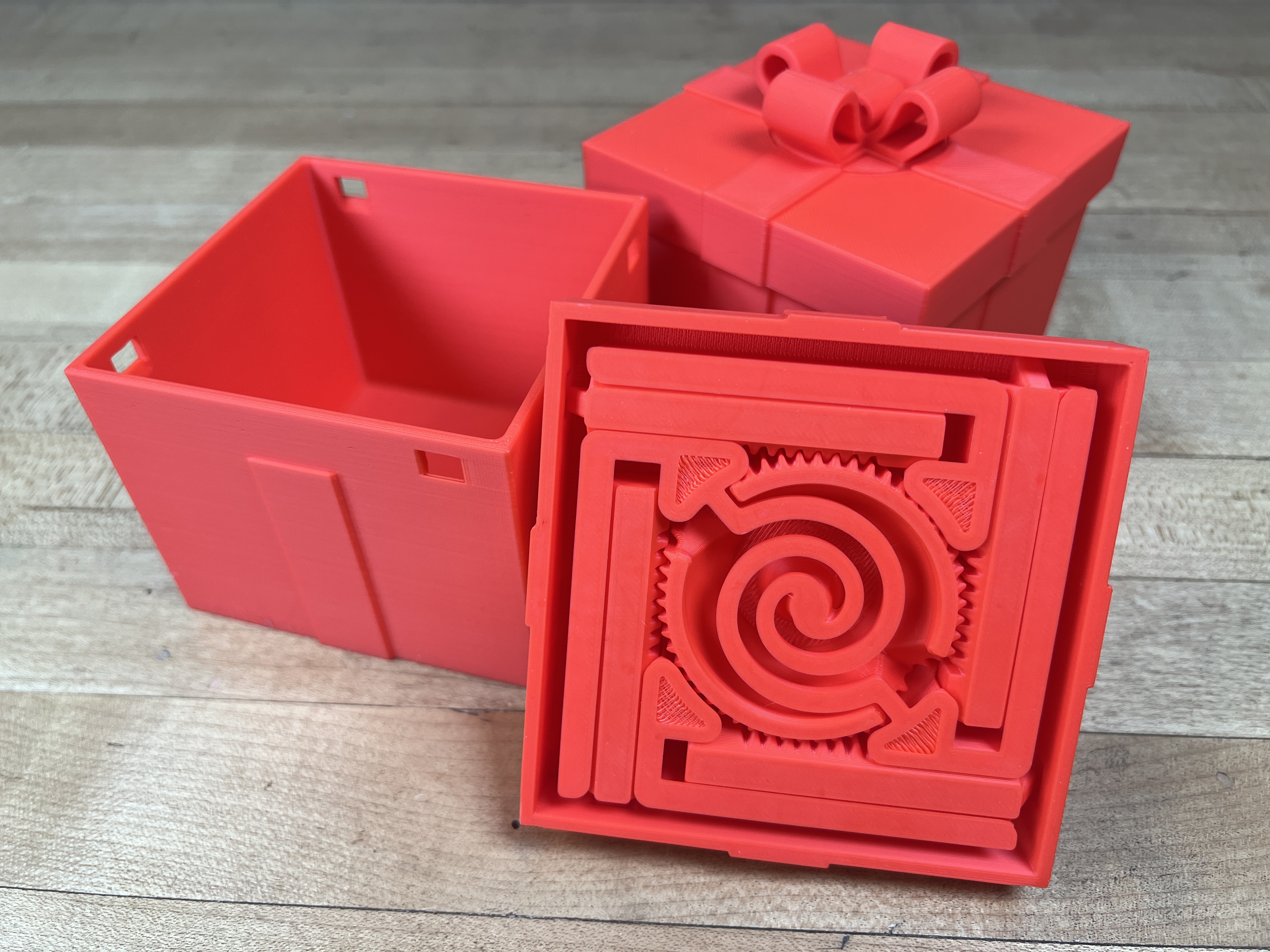 Puzzle Present #17 Print-in-Place
