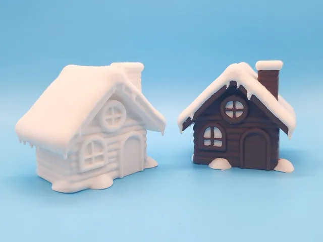 Cozy Winter Cabin - AMS MMU