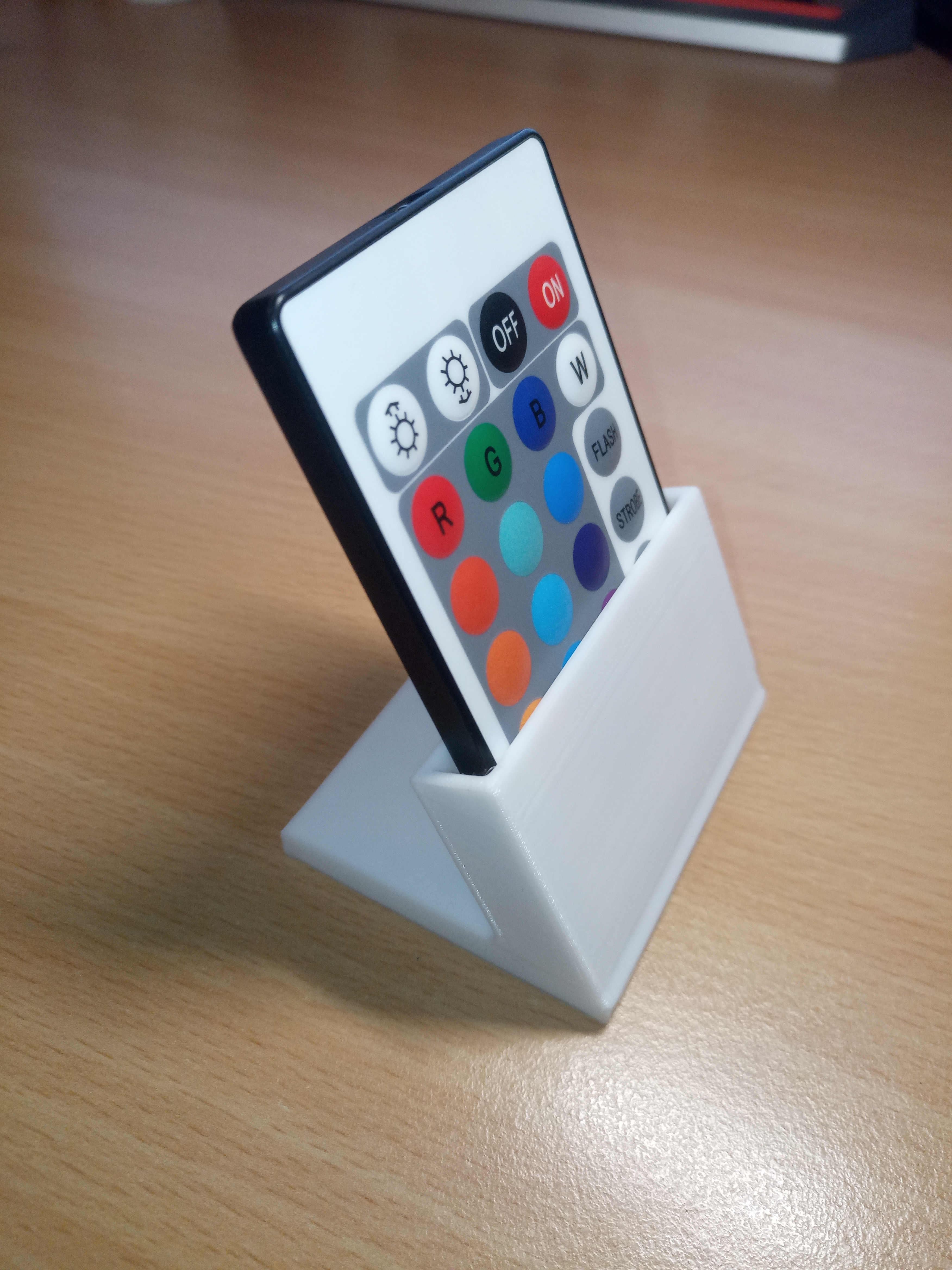 Led remote holder