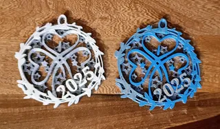 Trefoil of the Argentine Guides Christmas Ornament: Illuminate Your Holidays