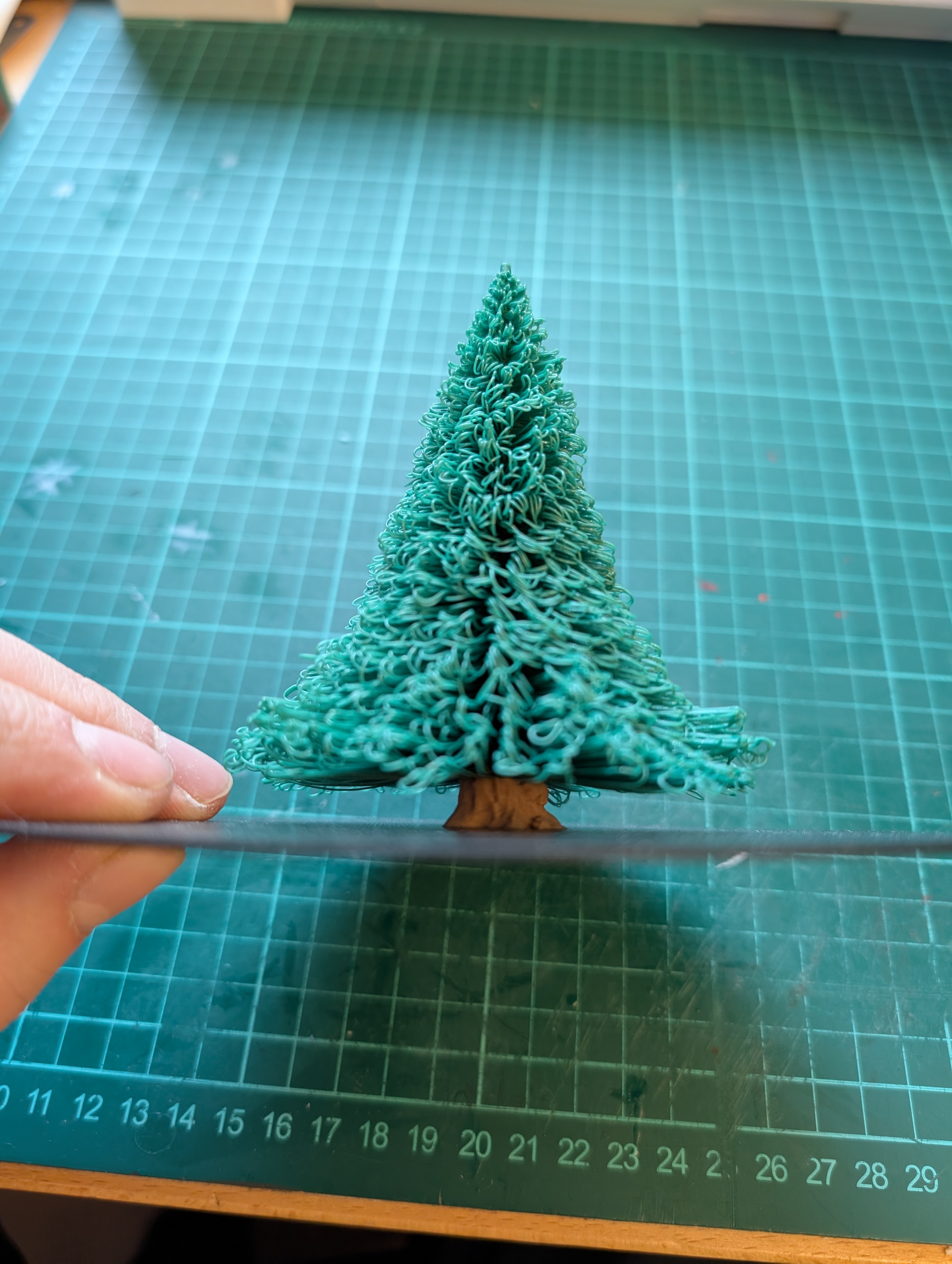 Remix of Stringy Christmas Tree with Realistic Bark
