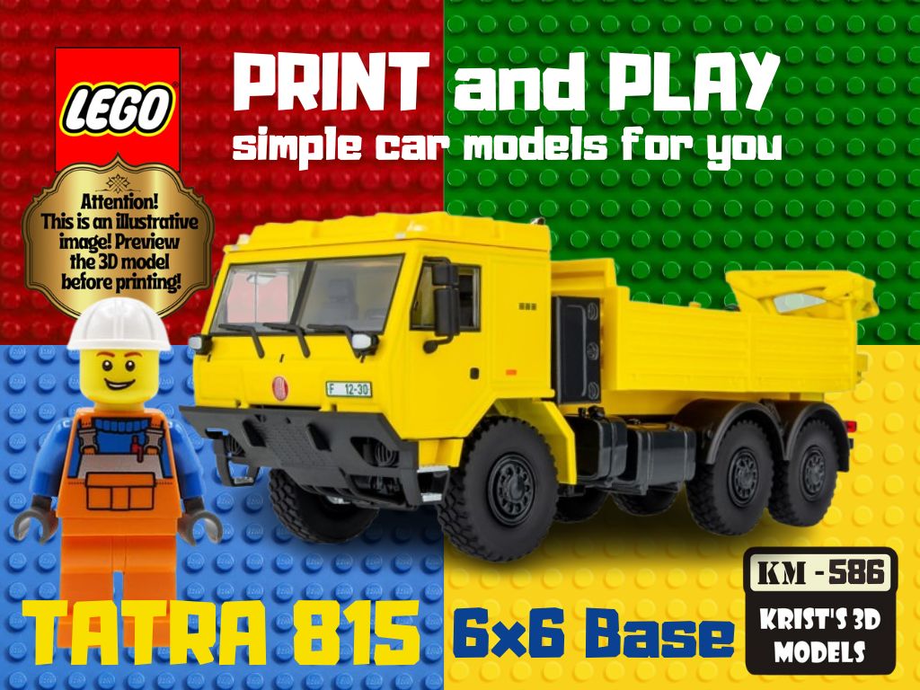 LEGO Tatra 815 6x6 Base