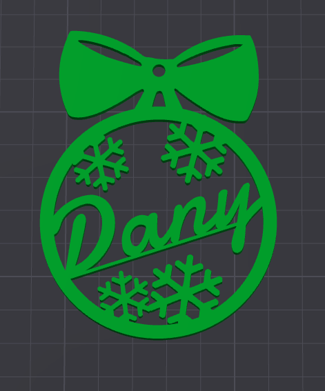 Pallina di Natale - Christmas Ball (Dany)