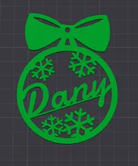 Pallina di Natale - Christmas Ball (Dany)