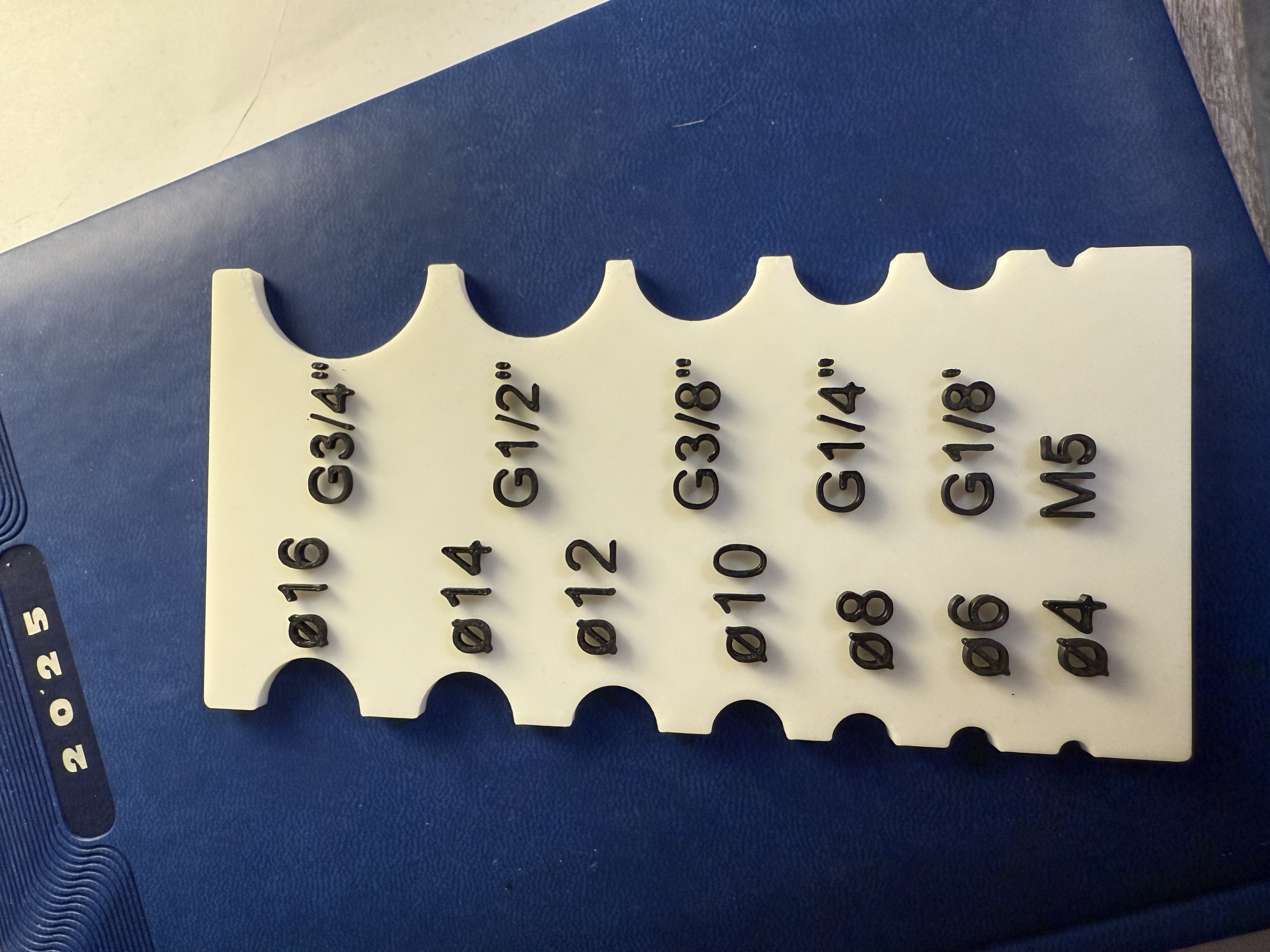 Water pipes measuring tool