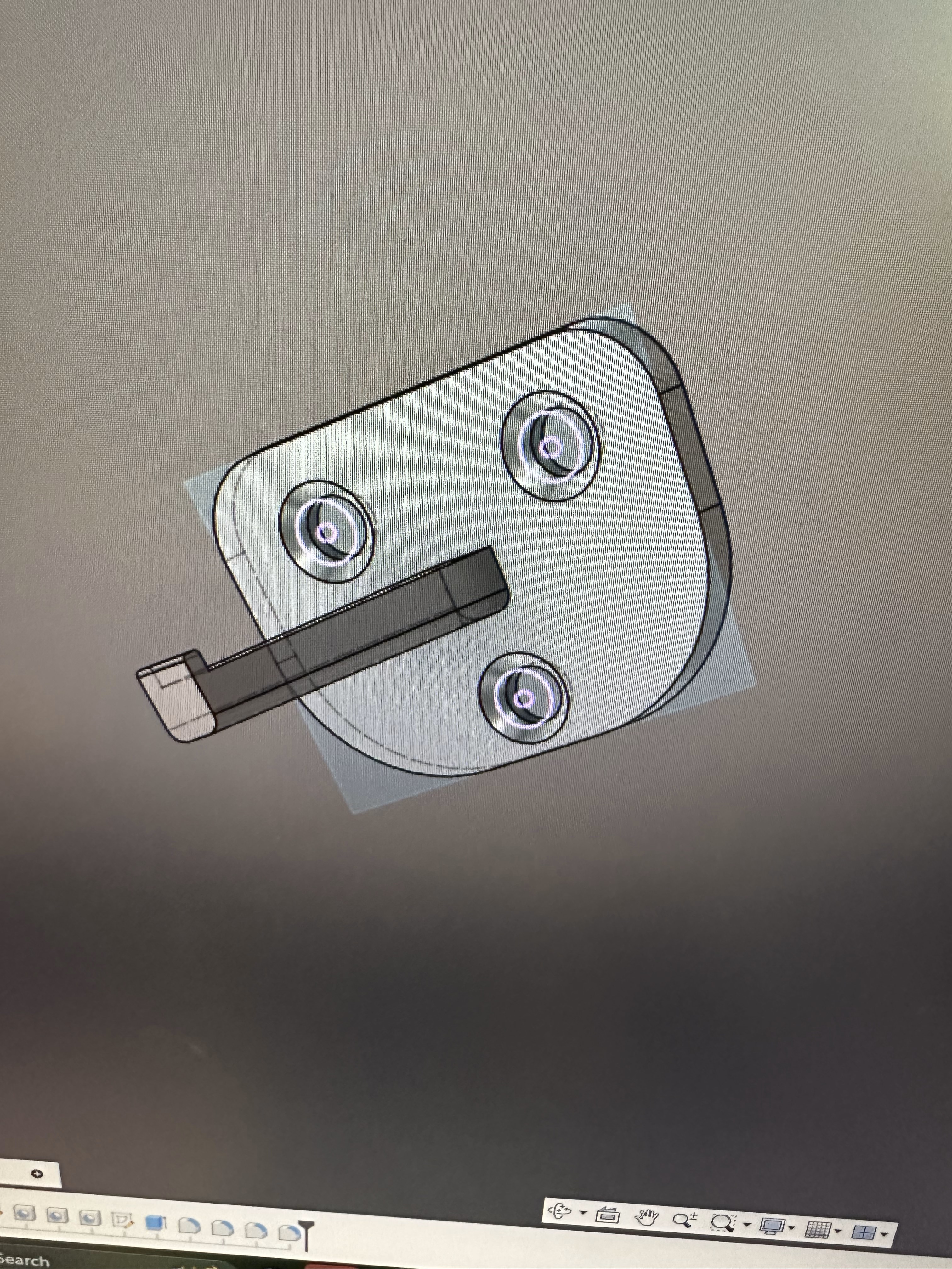 Miniatura 2 do modelo 3D Pinocchio Racket Hanger