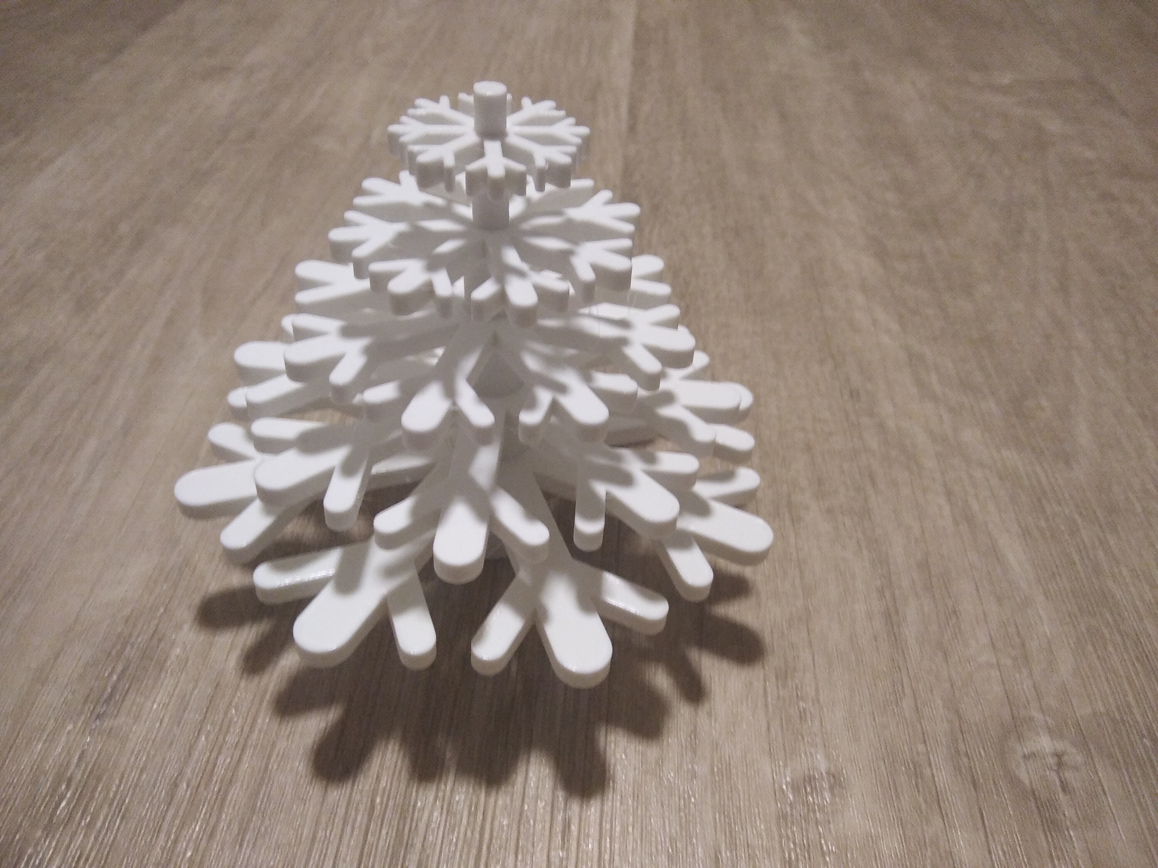 Miniatura 6 do modelo 3D Snow flake tree