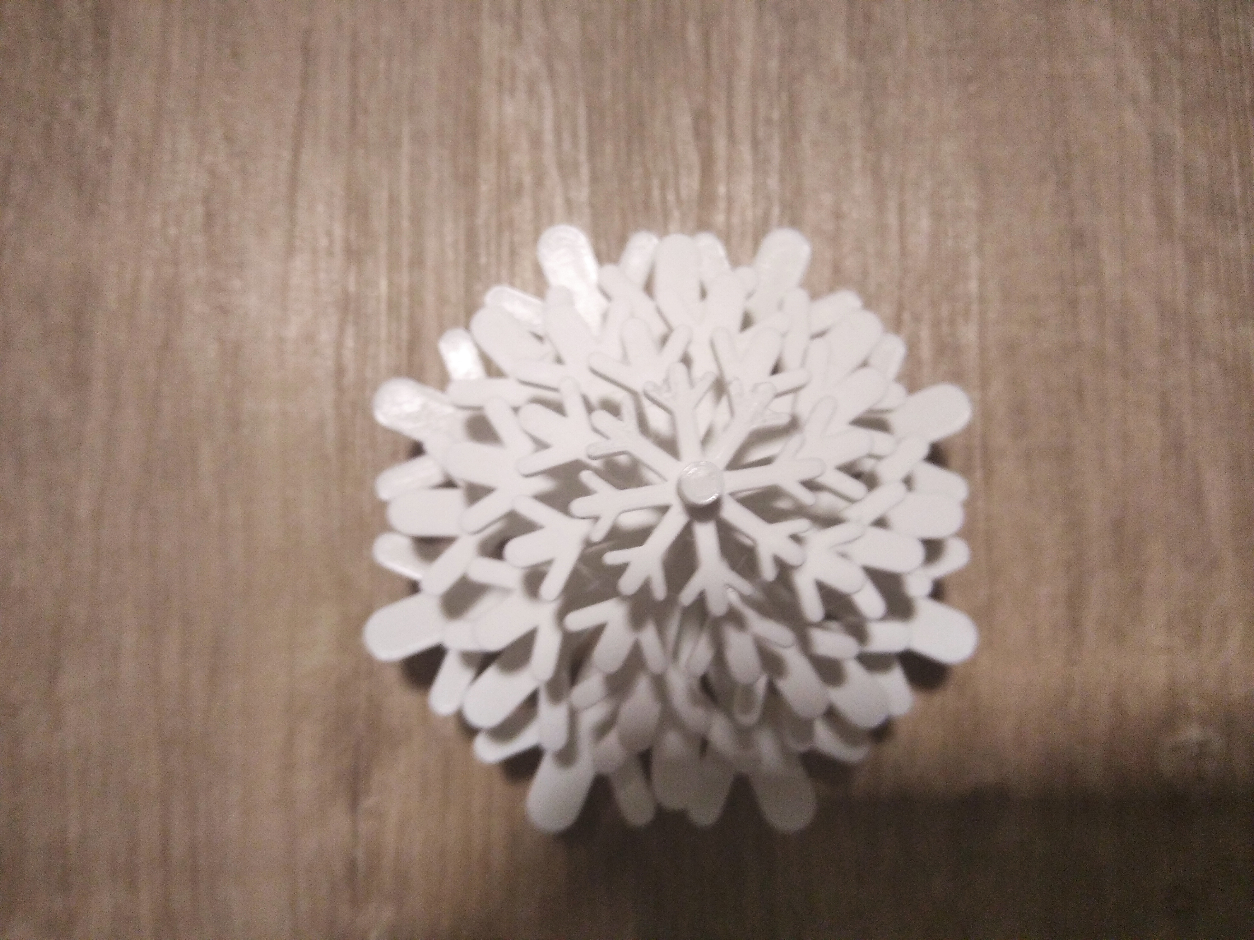Miniatura 5 do modelo 3D Snow flake tree