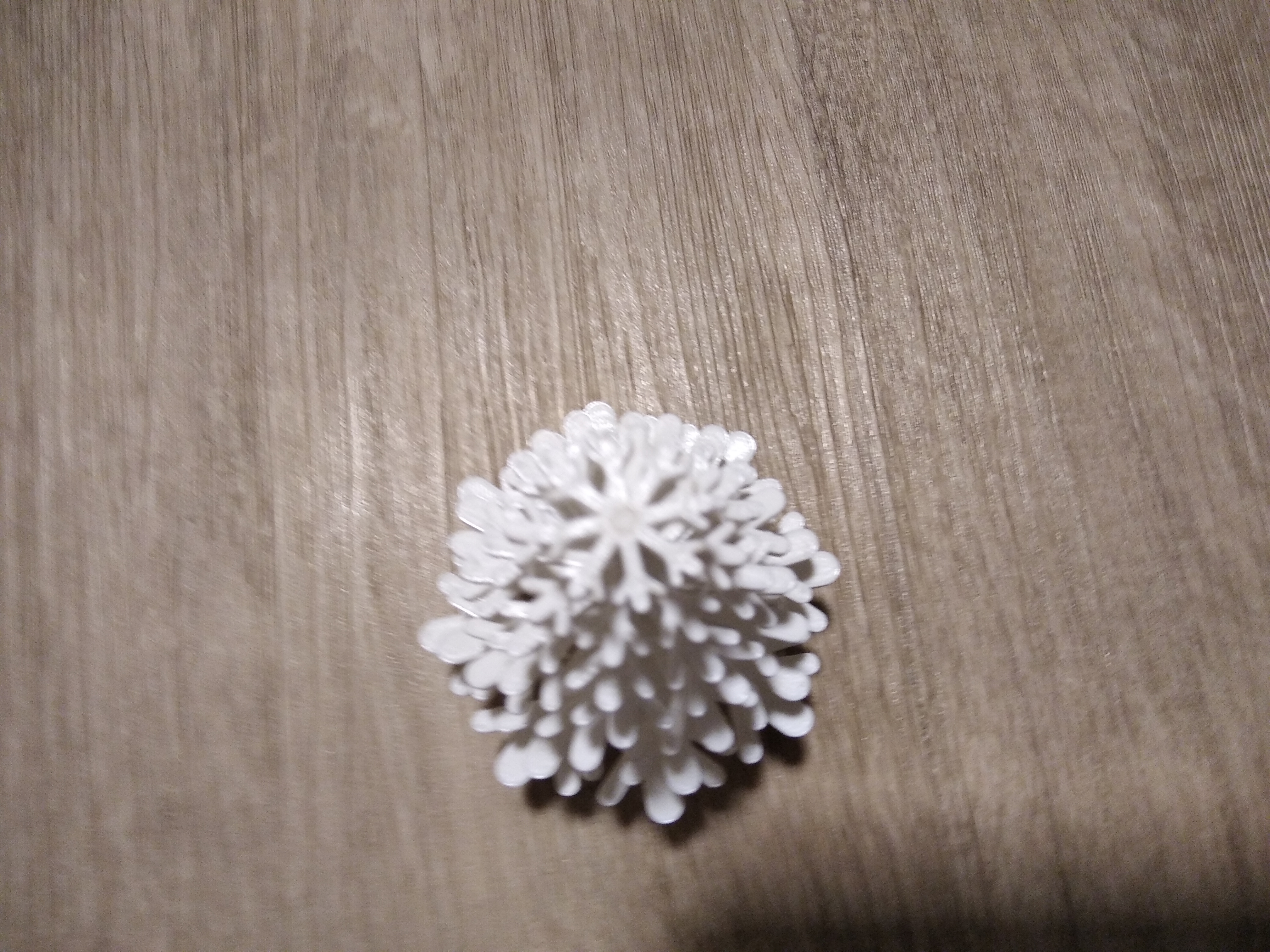 Miniatura 3 do modelo 3D Snow flake tree