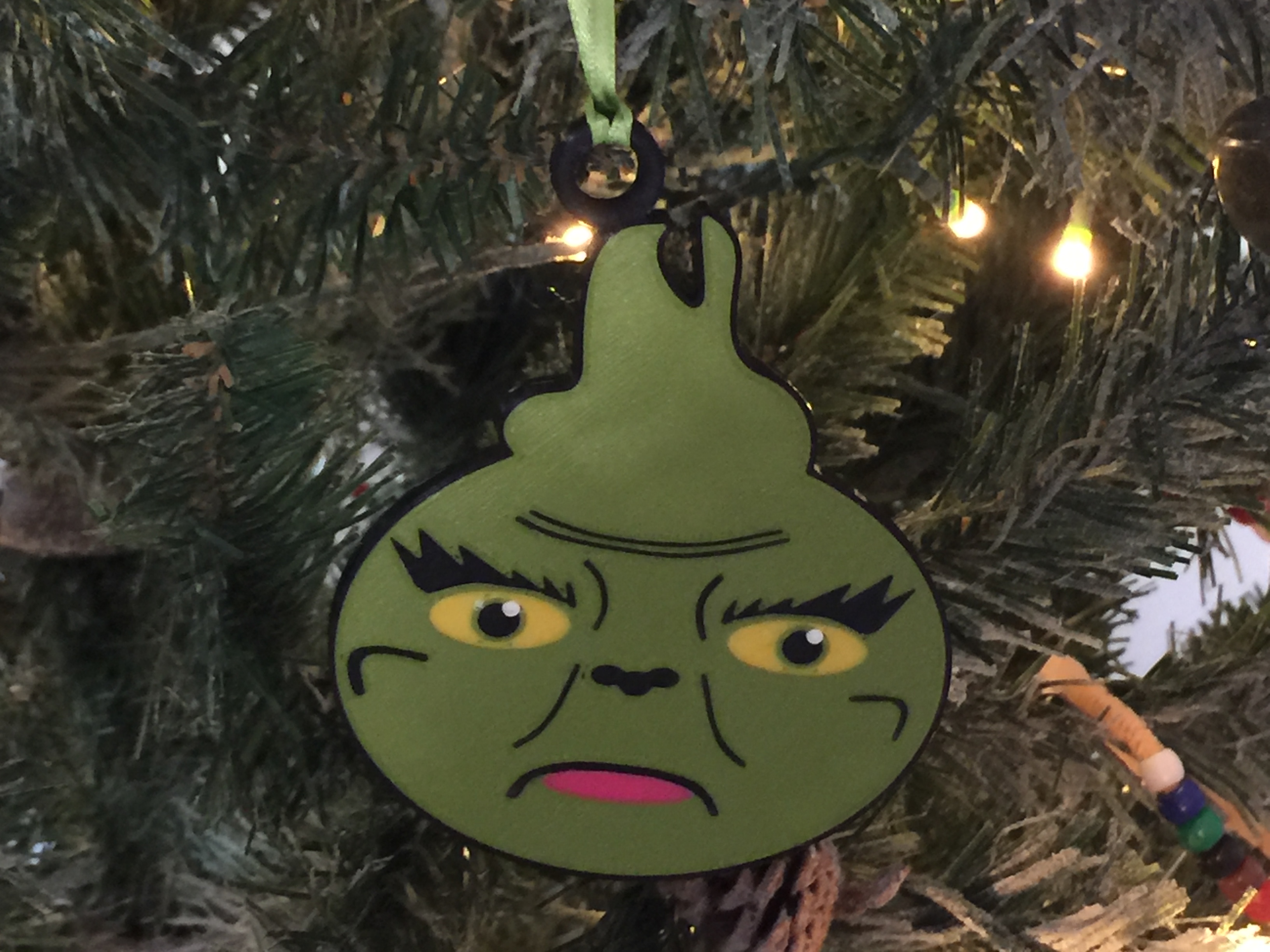 Grinch Ornament -Sumayah
