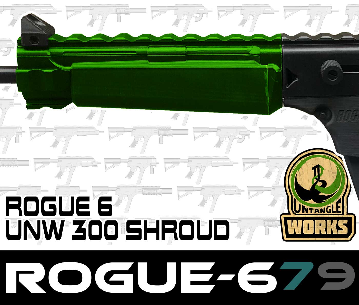 Rogue 6: UNW  R6 300 shroud
