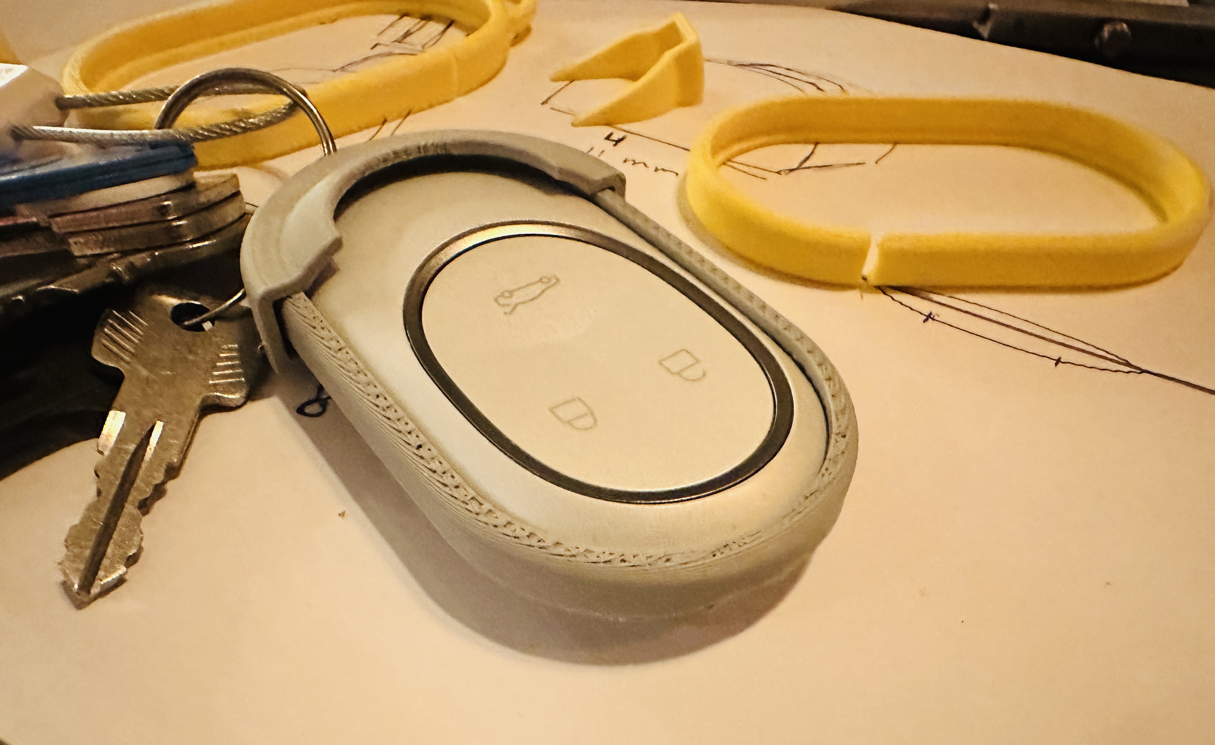 Nio car key holder / ring