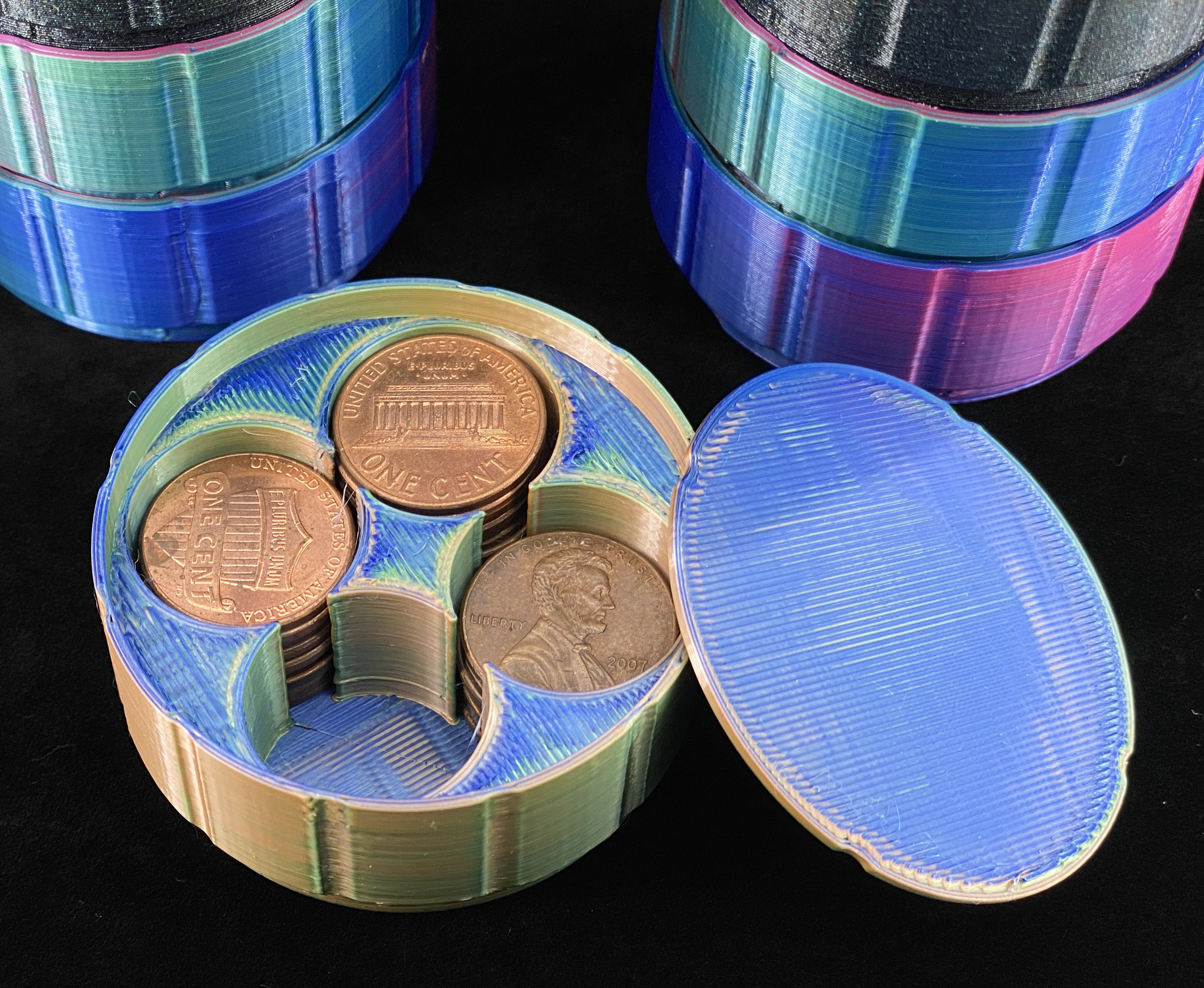 Stacking Tray Sewing Pattern Weights for Pennies