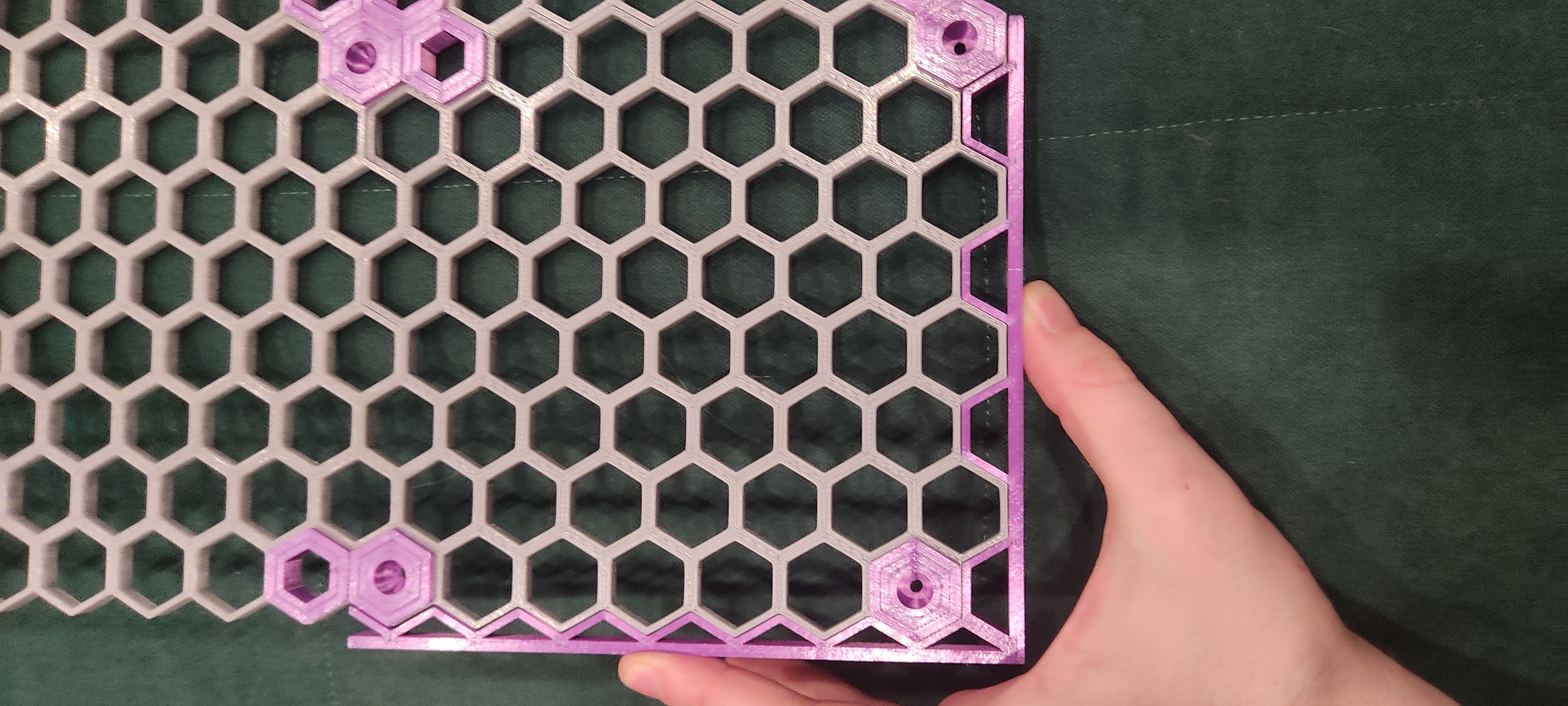 (HSW) colored frame corners
