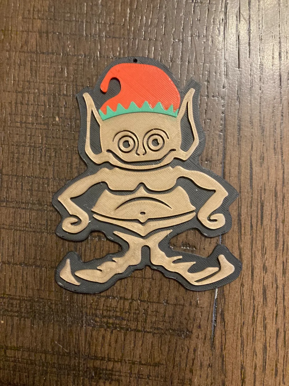 Gremlin Elf Ornament