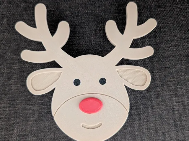 Toilet Paper Reindeer Head