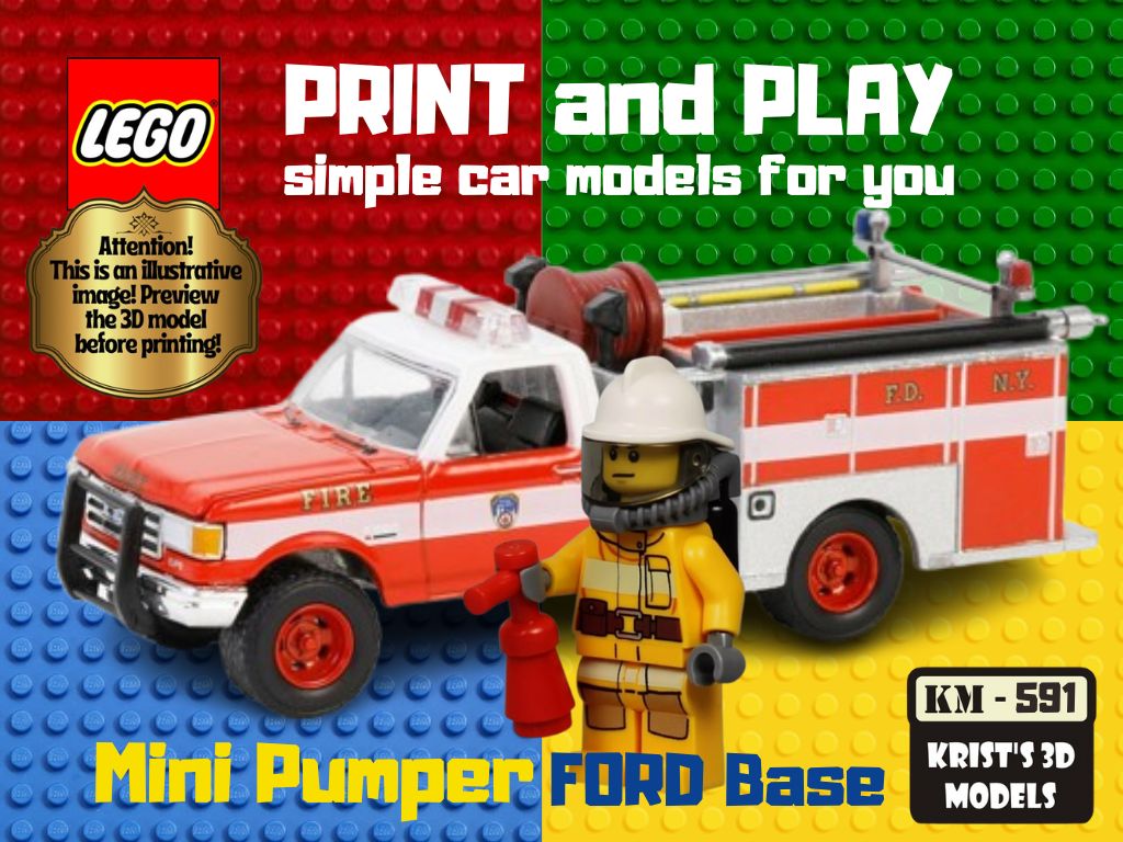 LEGO Mini Pumper FORD Base