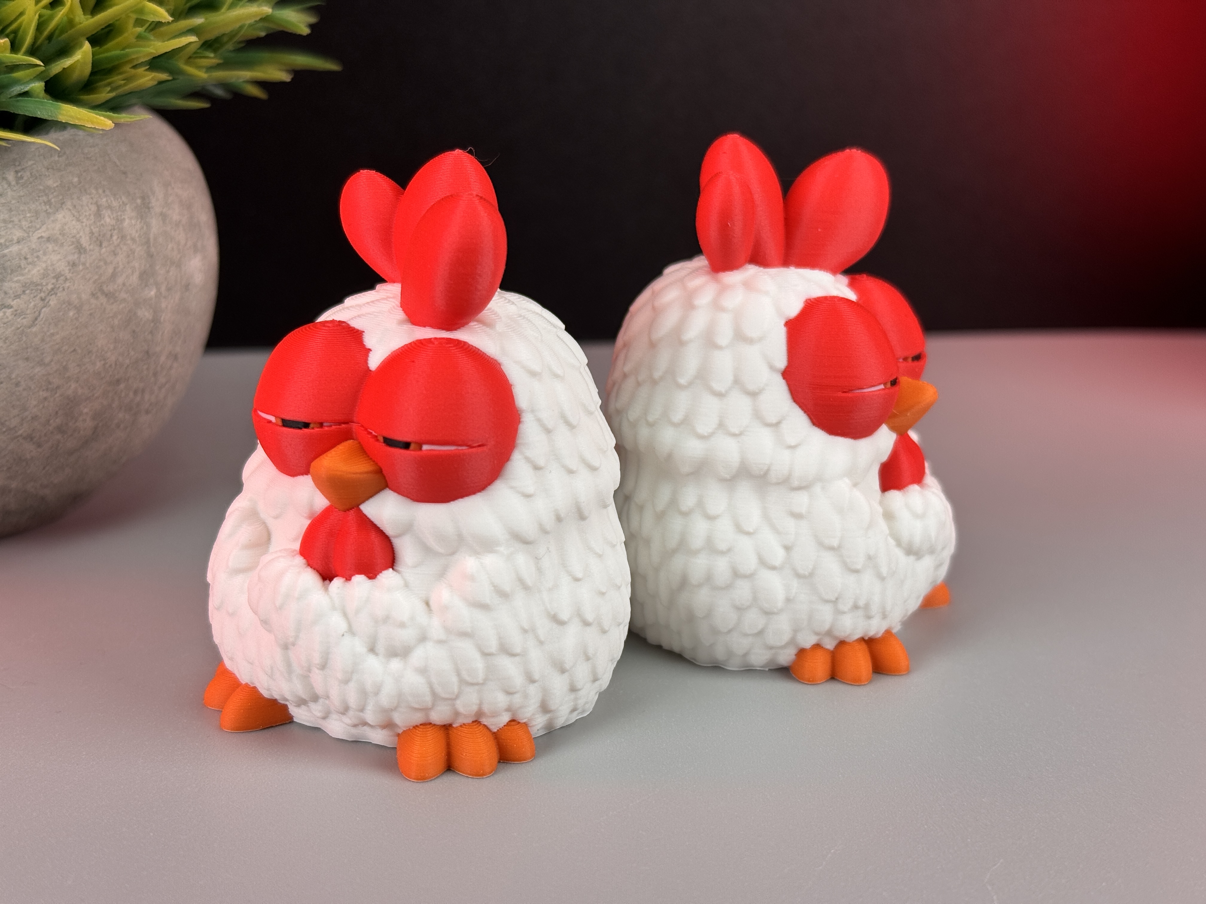 Miniatura 2 do modelo 3D Cool Chicken