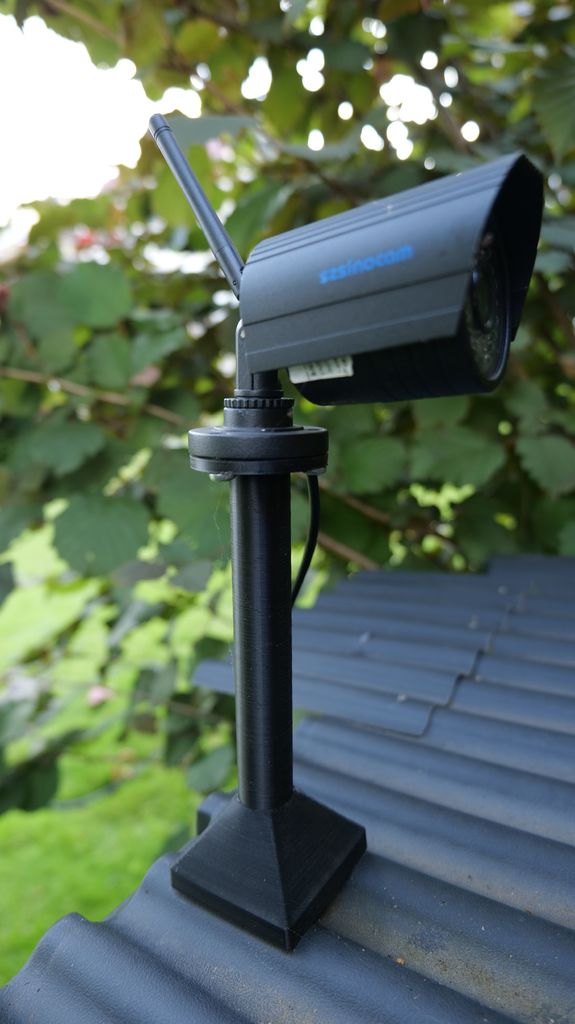 Outdoor camera mount