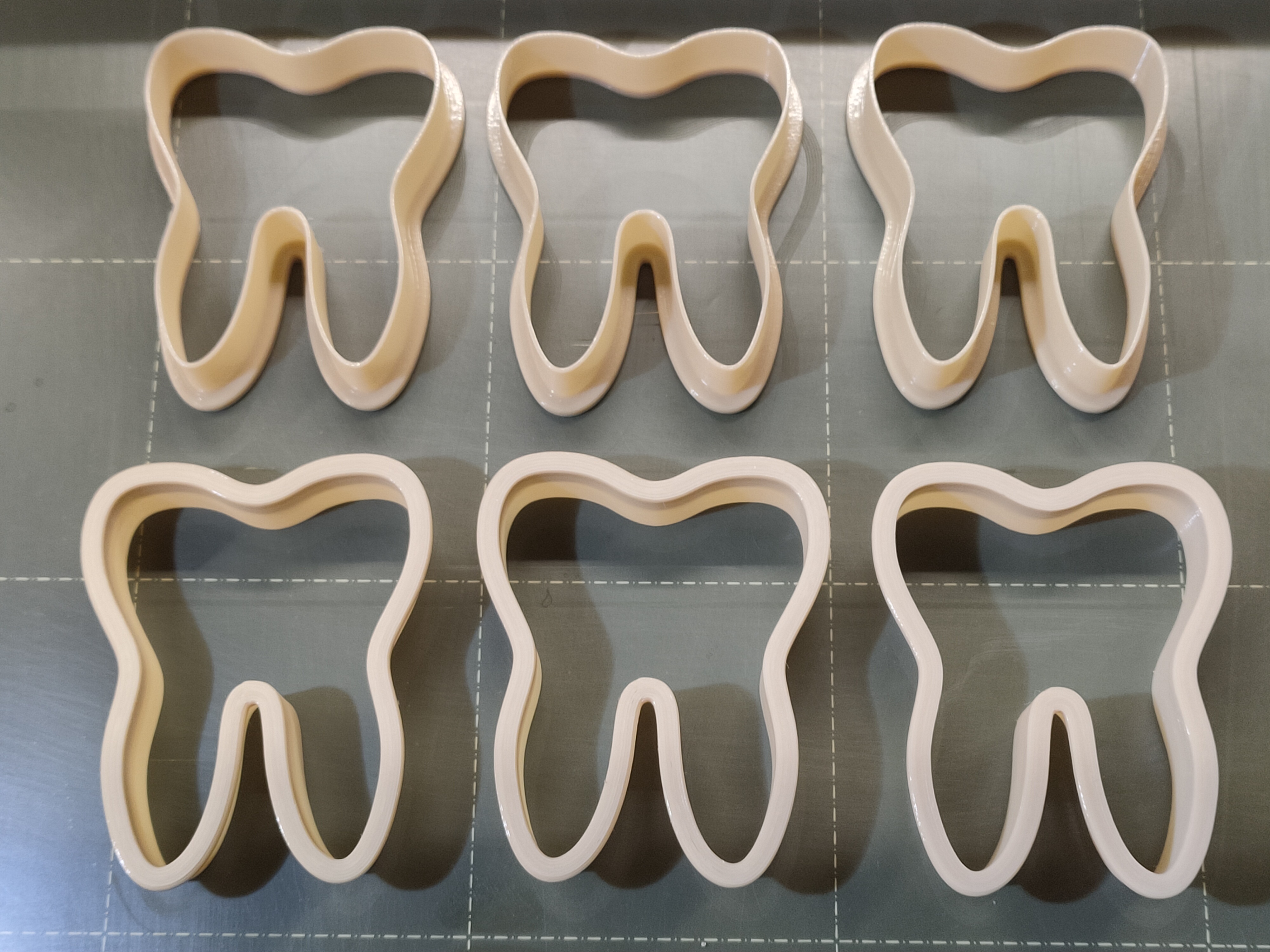 Teeth cookies cutter