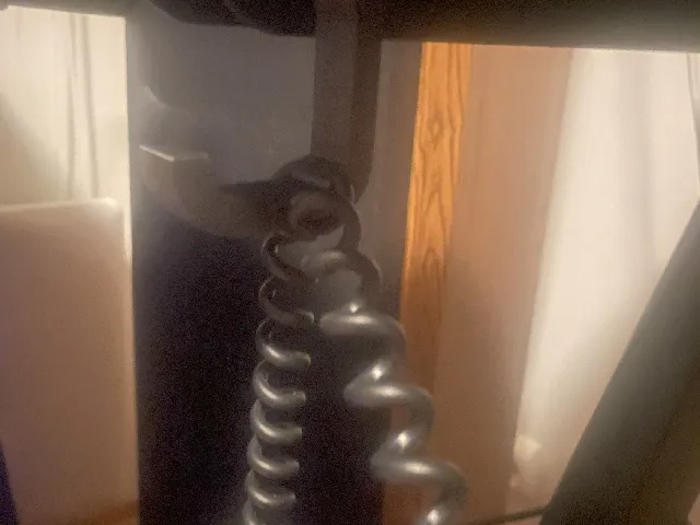 Headphone hook with 3mm cable hole