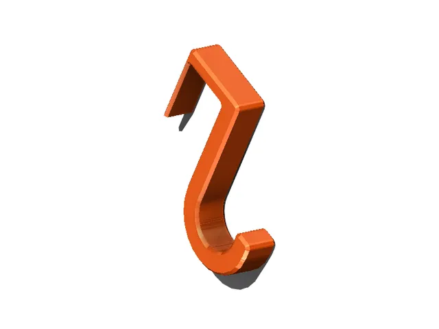 The wardrobe door hook