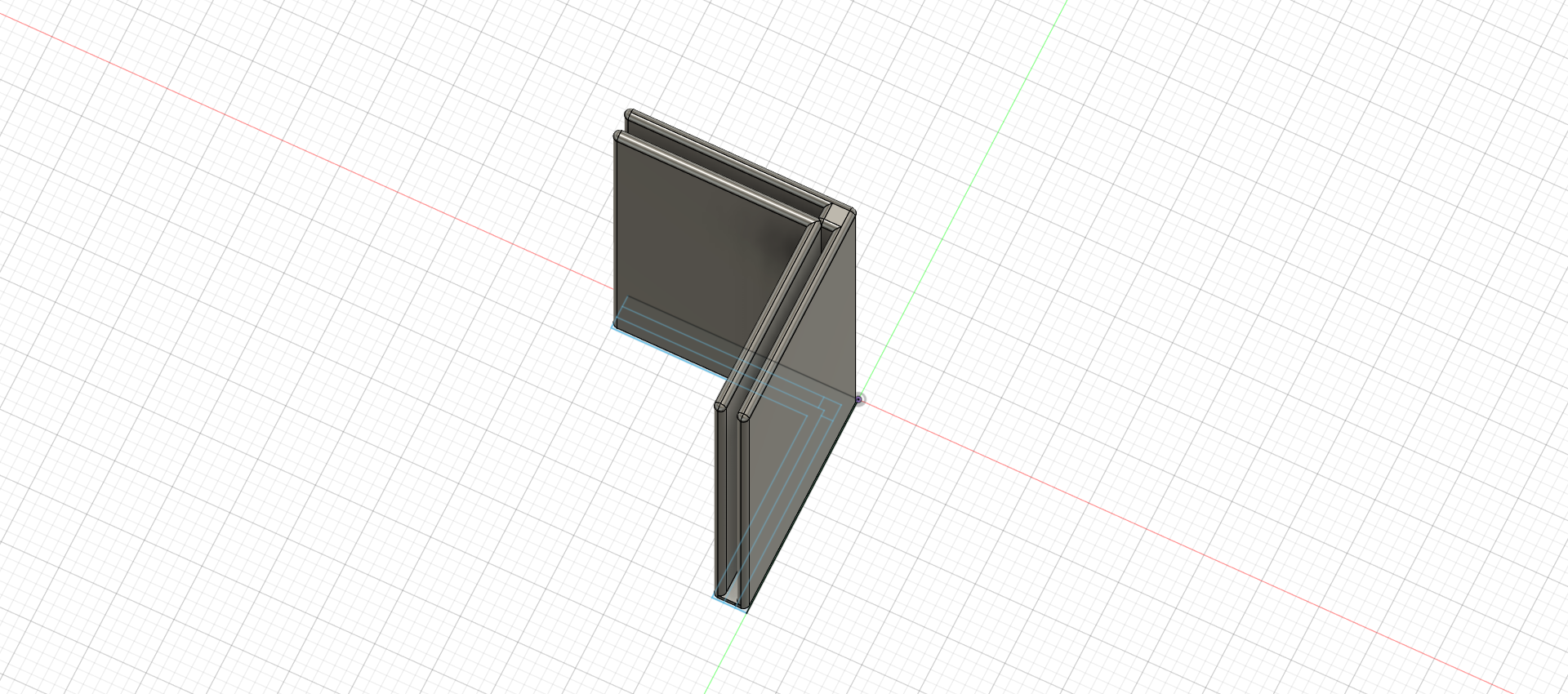 Cardboard box corner connector (2 different widths the larger has a center support) — miniatura 3