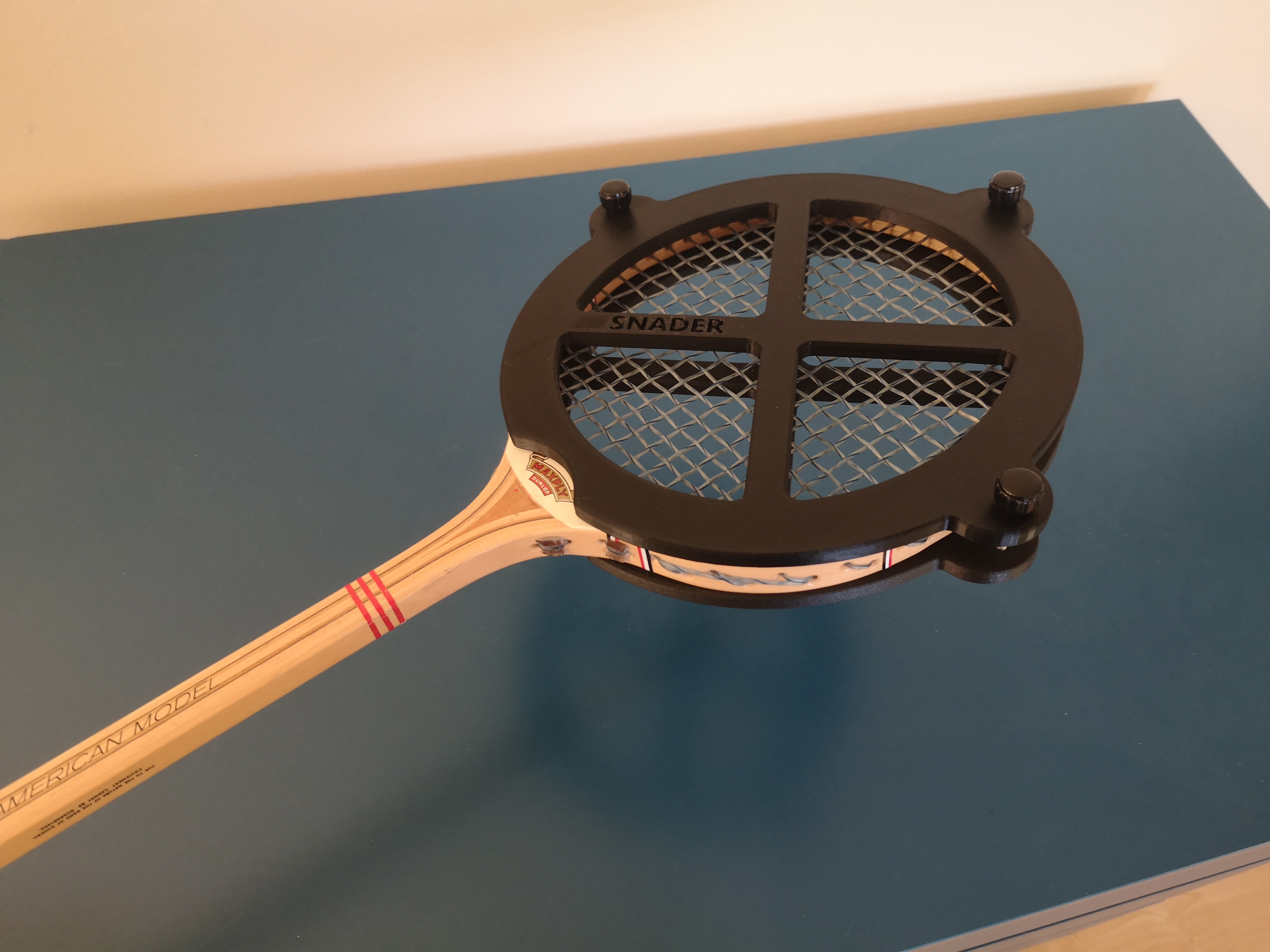 Squash racket press #2