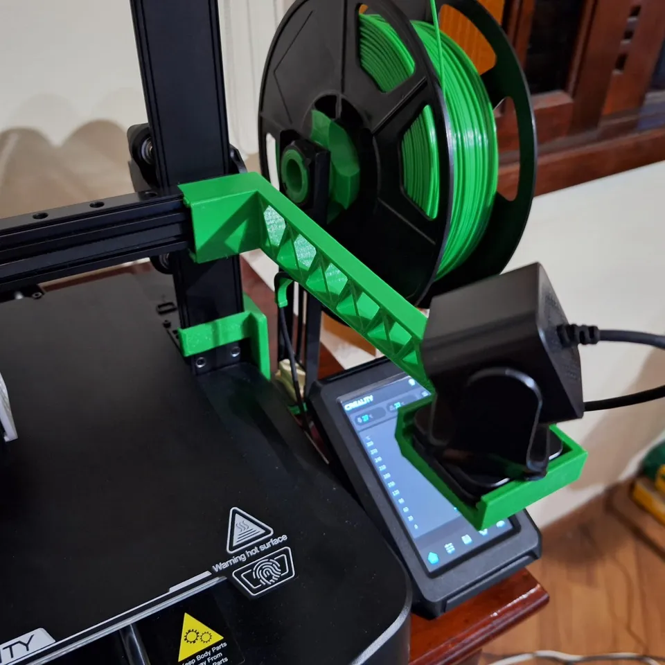 Ender 3 V3 KE - Nebula Holder with adapter to invert camera