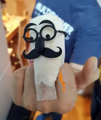 Finger Bandage Face