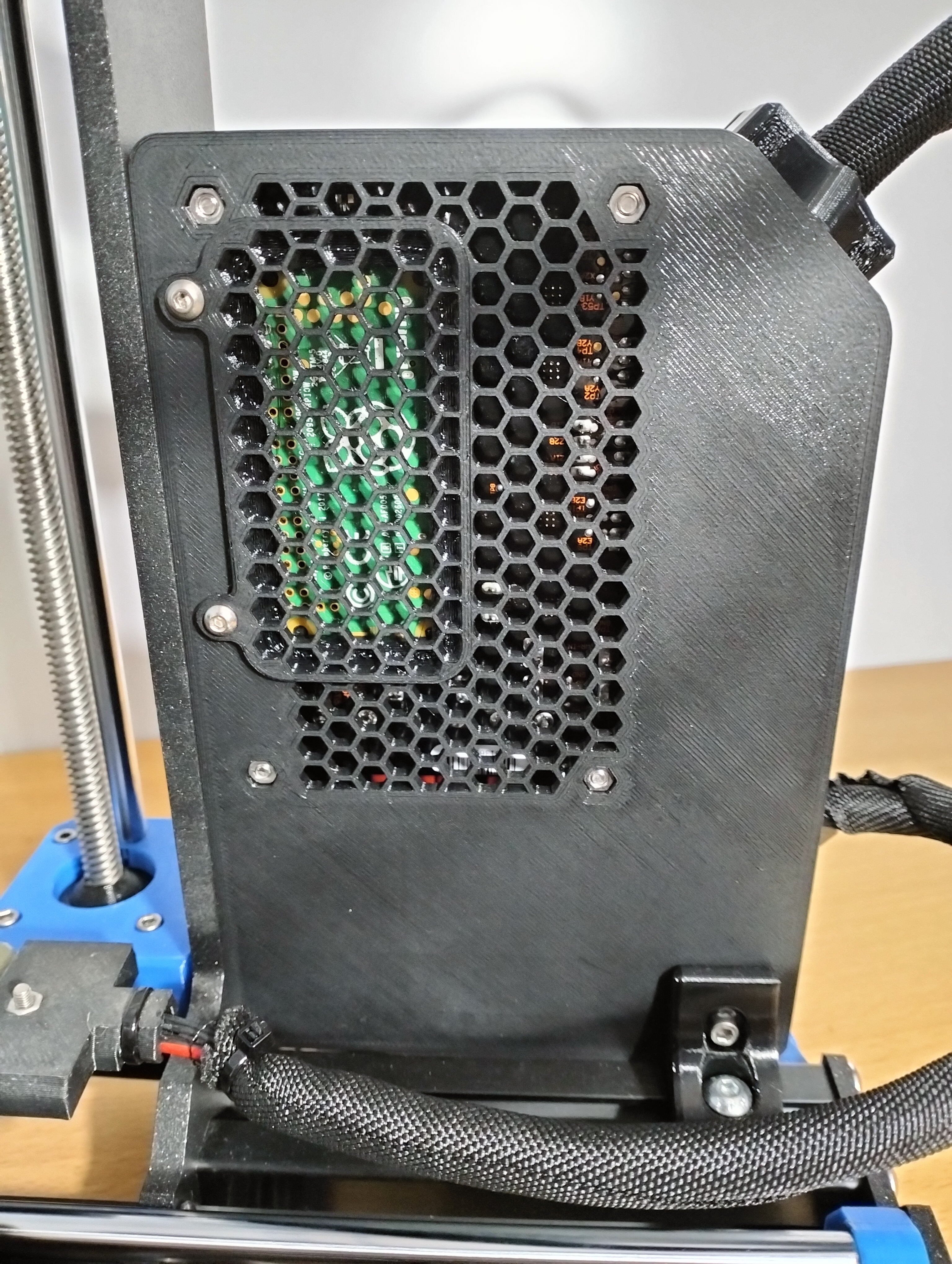 Big Einsy case for Prusa MK3 with Raspberry Pi Zero 3D model thumbnail