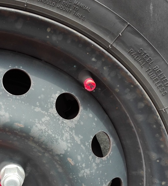 Car tire - bike cap