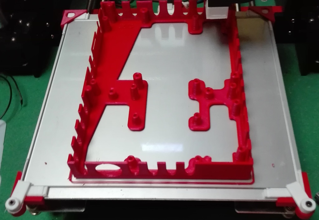 Anet A8 hot bed glass clamps