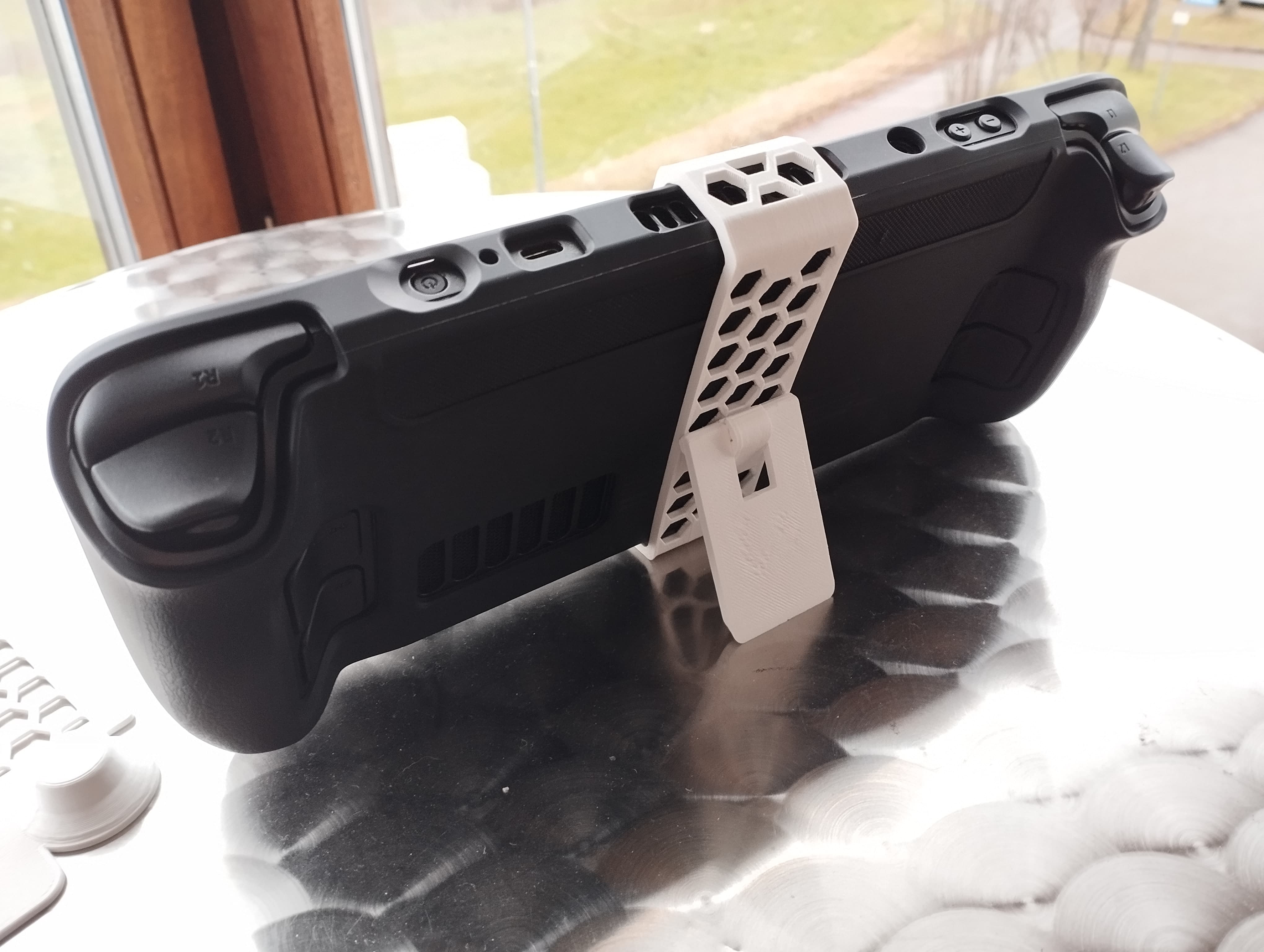 Steam Deck Clip-on with back Cover and Screen/Joystick Protector