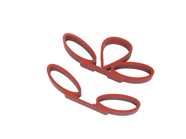 Miniatura 3 do modelo 3D Gift bow