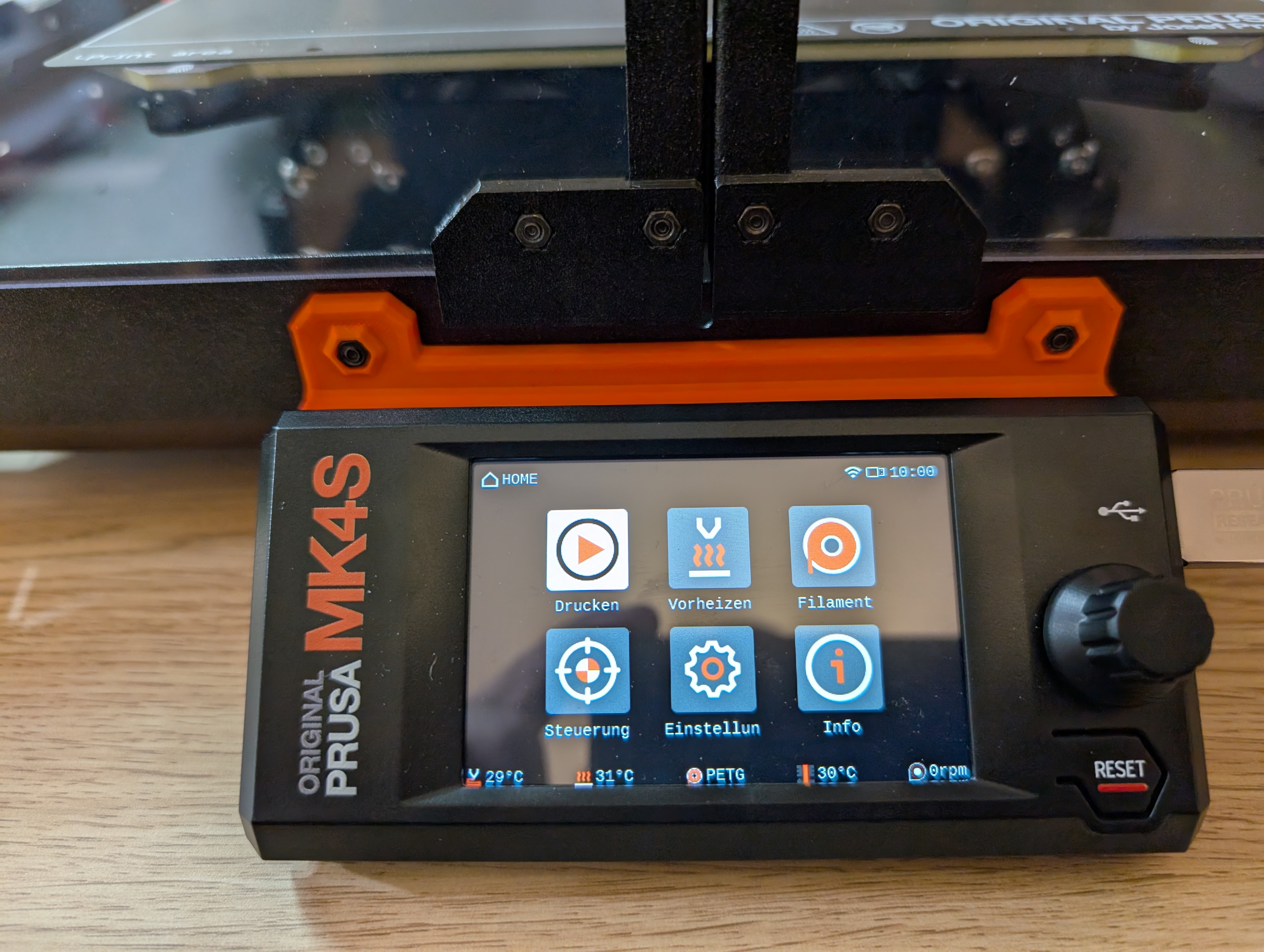 MK4S xLCD Display Adapter (new Version) for original Prusa Enclosure